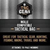 Molle Small Compartment Pouch- 6 Pieces Per Display 23795