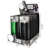 WHOLESALE LIGHTER CASE BOTTLE OPENER CLIP 12 PIECES PER DISPLAY 23816