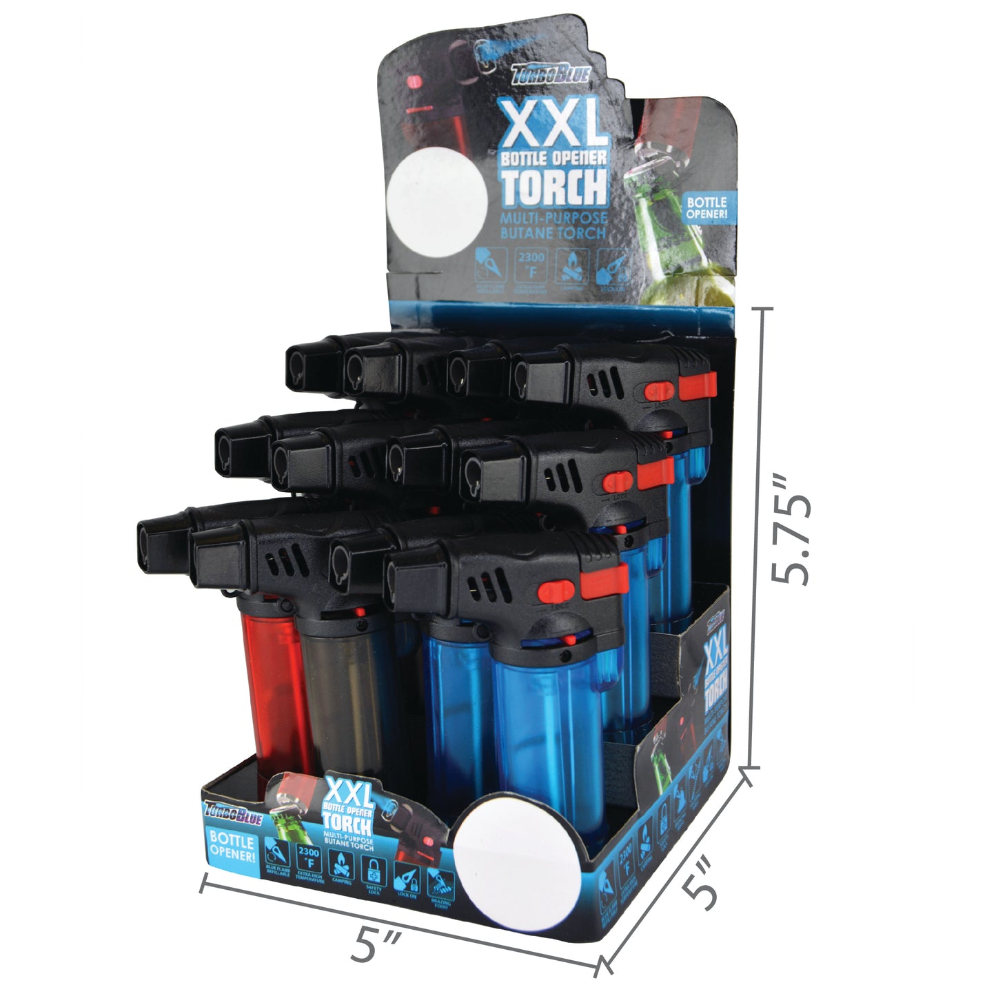 ITEM NUMBER 023820MN XXL TORCH 12 PIECES PER DISPLAY