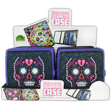 WHOLESALE PU RHINESTONE CIGARETTE CASE 8 PIECES PER DISPLAY 23890