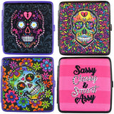 WHOLESALE PU RHINESTONE CIGARETTE CASE 8 PIECES PER DISPLAY 23890