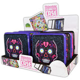 WHOLESALE PU RHINESTONE CIGARETTE CASE 8 PIECES PER DISPLAY 23890