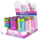 WHOLESALE METAL CLIP LIGHTER CASE 12 PIECES PER DISPLAY 23929