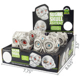 WHOLESALE POLY SKULL ASHTRAY STONE 4 PIECES PER DISPLAY 24879
