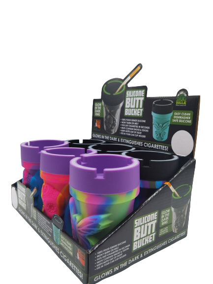 ITEM NUMBER 025428 SILICONE BUTT BUCKET 6 PIECES PER DISPLAY