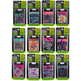 Phone Wallet Dual Pocket Spandex - 12 Pieces Per Retail Ready Display 25469MN