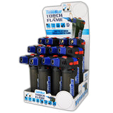 WHOLESALE TWO FLAME TORCH BLUE XXL TORCH 12 PIECES PER DISPLAY 25557