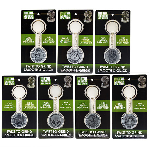 Metal Grinder Keychains