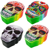 Skull Stash Storage Box - 4 Pieces Per Retail Ready Display 25685