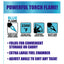 ITEM NUMBER 025927MN FLIP TORCH BLUE LIGHTER 12 PIECES PER DISPLAY