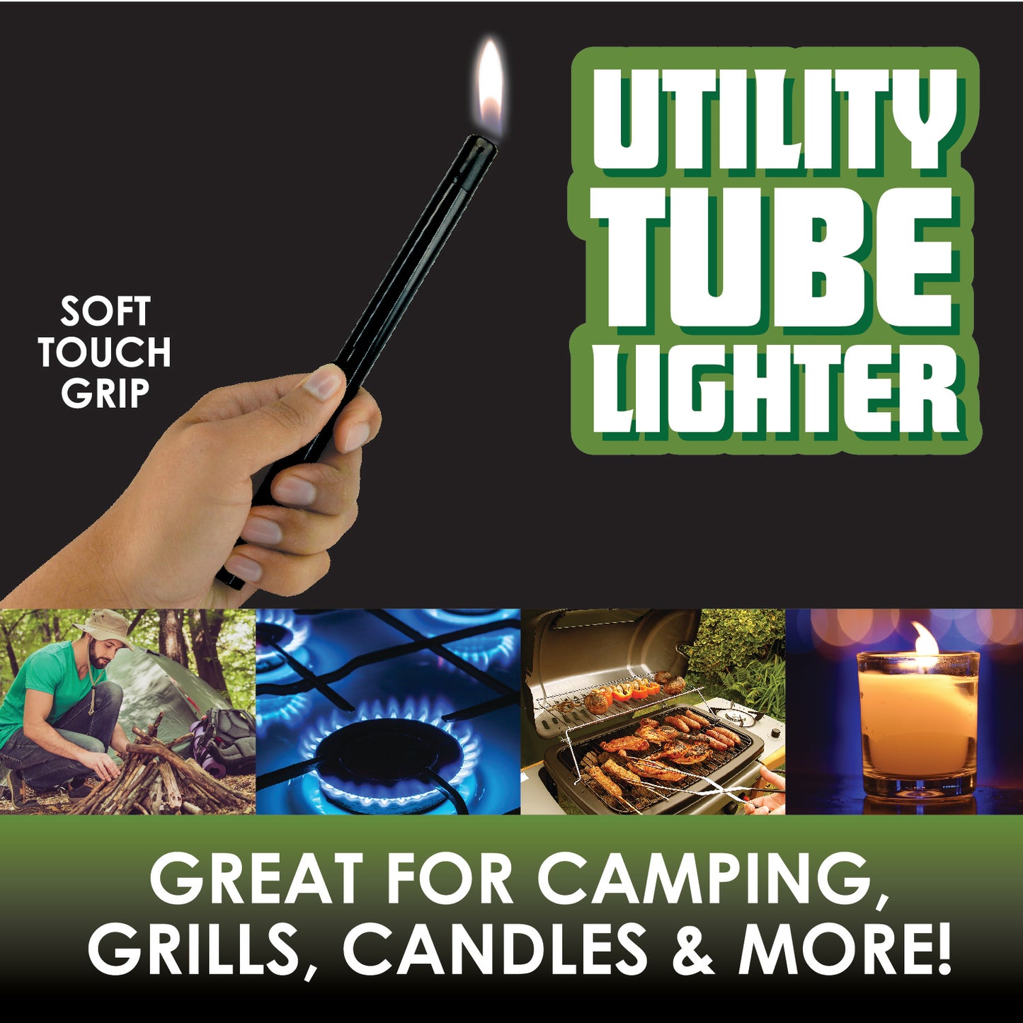 ITEM NUMBER 025969 TUBE UTILITY LIGHTER 12 PIECES PER DISPLAY