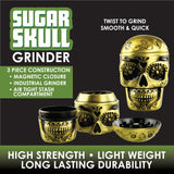 WHOLESALE MOLDED SUGAR SKULL GRINDER 6 PIECES PER DISPLAY 26092