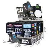 It's My Job Dual Torch Lighter - 15 Pieces Per Retail Ready Display 26151