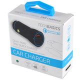 Car Charger with Dual USB / USB -C Ports 2.4 Amp -  5 Pieces Per Pack 26248