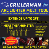 Electric Grill Lighter With Thermometer - 6 Pieces Per Retail Ready Display 26435