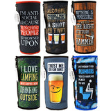 Neoprene 24 Oz Can and Bottle Cooler Coozie - 6 Pieces Per Retail Ready Display 26452