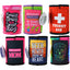 ITEM NUMBER 026453 CAN COOLER CARD POCKET 6 PIECES PER DISPLAY