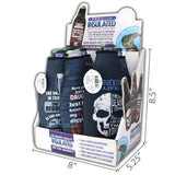 Neoprene Can and Bottle Cooler - 6 Pieces Per Retail Ready Display 26606