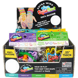 Silicone Extra Wide Shaped Bracelet Pack - 24 Pieces Per Retail Ready Display 26640 KIPP BROTHERS