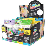 Silicone Extra Wide Shaped Bracelet Pack - 24 Pieces Per Retail Ready Display 26640 KIPP BROTHERS