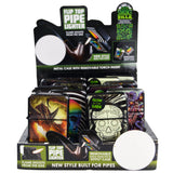 Metal Flip Top Pipe Torch Lighter - 12 Pieces Per Retail Ready Display 26669