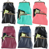 WHOLESALE CIGARETTE POUCH WITH COIN WALLET 6 PIECES PER DISPLAY 27891