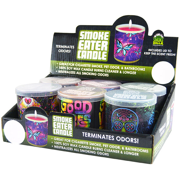 ITEM NUMBER 028170 SMOKE EATER CANDLE MIX D 6 PIECES PER DISPLAY
