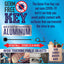 ITEM NUMBER 021890 ALUMINUM GERM FREE KEY 18 PIECES PER DISPLAY