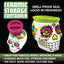 ITEM NUMBER 028259 3D SKULL TREASURE JAR 6 PIECES PER DISPLAY