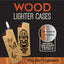 ITEM NUMBER 028276 PRINT WOOD LTR CASE 12 PIECES PER DISPLAY
