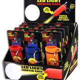 WHOLESALE LIGHTER CASE MINI LED LIGHT 12 PIECES PER DISPLAY 28457