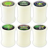 WHOLESALE GID SILICONE JAR CONTAINER MIX X 6 PIECES PER DISPLAY 30008
