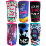 Neoprene Slim Can and Bottle Cooler Coozie - 6 Pieces Per Retail Ready Display 30021