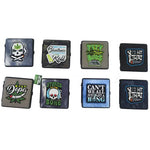 Canvas and Metal Cigarette Case with Hinge - 8 Pieces Per Retail Ready Display 30033 SPICY ZILLA