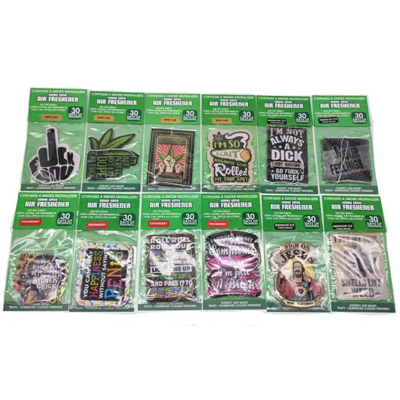 Smoke Eater Hanging Air Freshener - 12 Pieces Per Retail Ready Display 30035 SPICY ZILLA