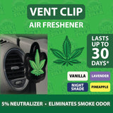 Smoke Eater Vent Clip Air Freshener - 12 Pieces Per Retail Ready Display 30036 SPICY ZILLA