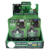 Smoke Eater Vent Clip Air Freshener - 12 Pieces Per Retail Ready Display 30036 SPICY ZILLA