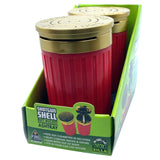 Shot Gun Shell Butt Bucket Ashtray - 2 Per Retail Ready Wholesale Display 40309