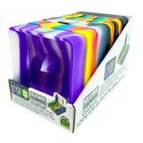 WHOLESALE SILICONE PYRAMID ASHTRAY 6 PIECES PER DISPLAY 40957