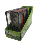 Glass Ashtray with LED Light Up Design - 4 Per Retail Ready Wholesale Display 41433
