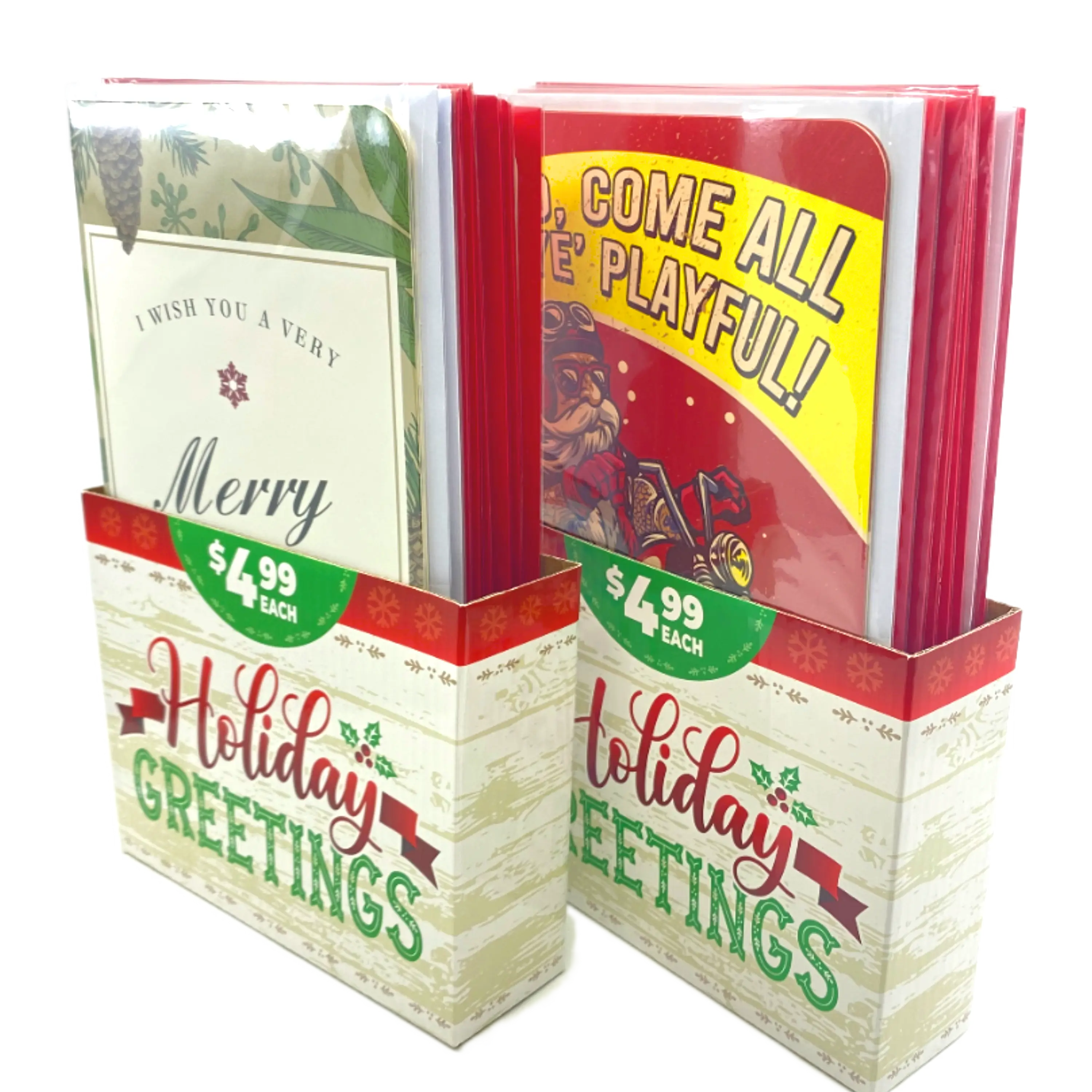 Christmas Jumbo Greeting Card - 18 Pieces Per Pack 41552 KIPP BROTHERS