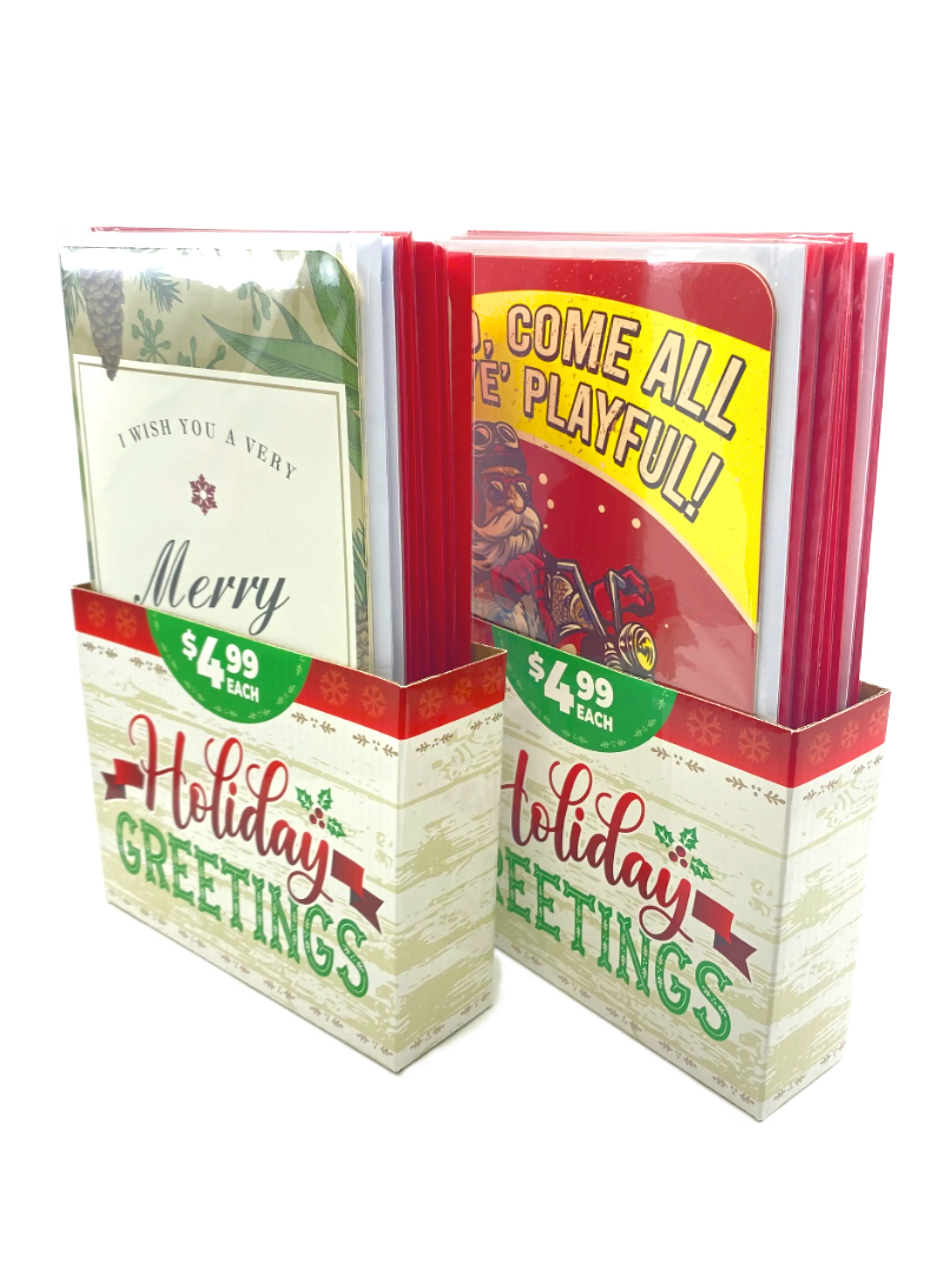 Christmas Jumbo Greeting Card - 18 Pieces Per Pack 41552 KIPP BROTHERS
