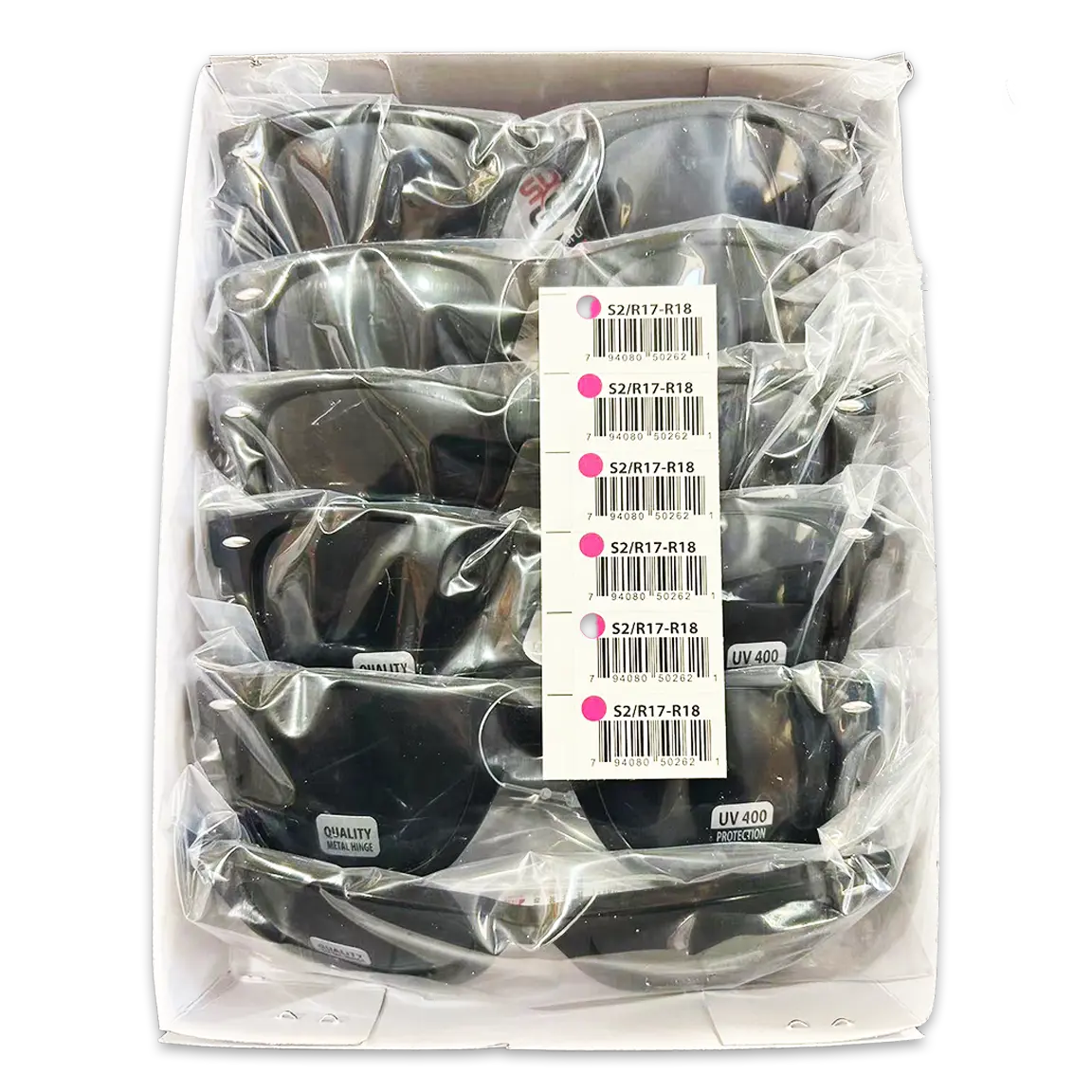 Sunglasses Sungear Assortment - 6 Pieces Per Pack 50262 SUN GEAR