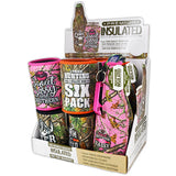 Neoprene Camo Can and Bottle Suit Coozie Assortment - 11 Pieces Per Retail Ready Display 88170