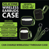 Earbud Case Silicone Assortment - 8 Pieces Per Retail Ready Display 88304