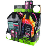 Cell Phone Pouch Neoprene with Pocket - 6 Pieces Per Retail Ready Display 88324