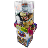 WHOLESALE REVERSIBLE PLUSH FLOOR DISPLAY 36 PIECES PER DISPLAY 88362