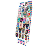 WHOLESALE PRINTED COFFEE CUP FLOOR DISPLAY 24 PIECES PER DISPLAY 88388