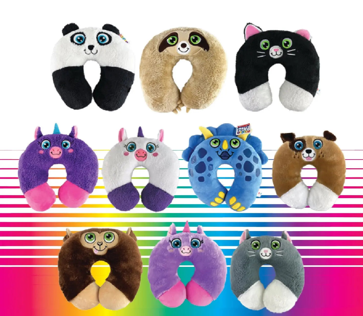Plush Headphones with 10FT Cable Variety Floor Display 36 Pieces Per Retail Ready Display 88421 KIPP BROTHERS