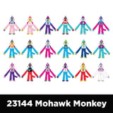 Plush Mohawk Monkey Assorted Floor Display - 30 Pieces Per Retail Ready Display 88398 KIPP BROTHERS